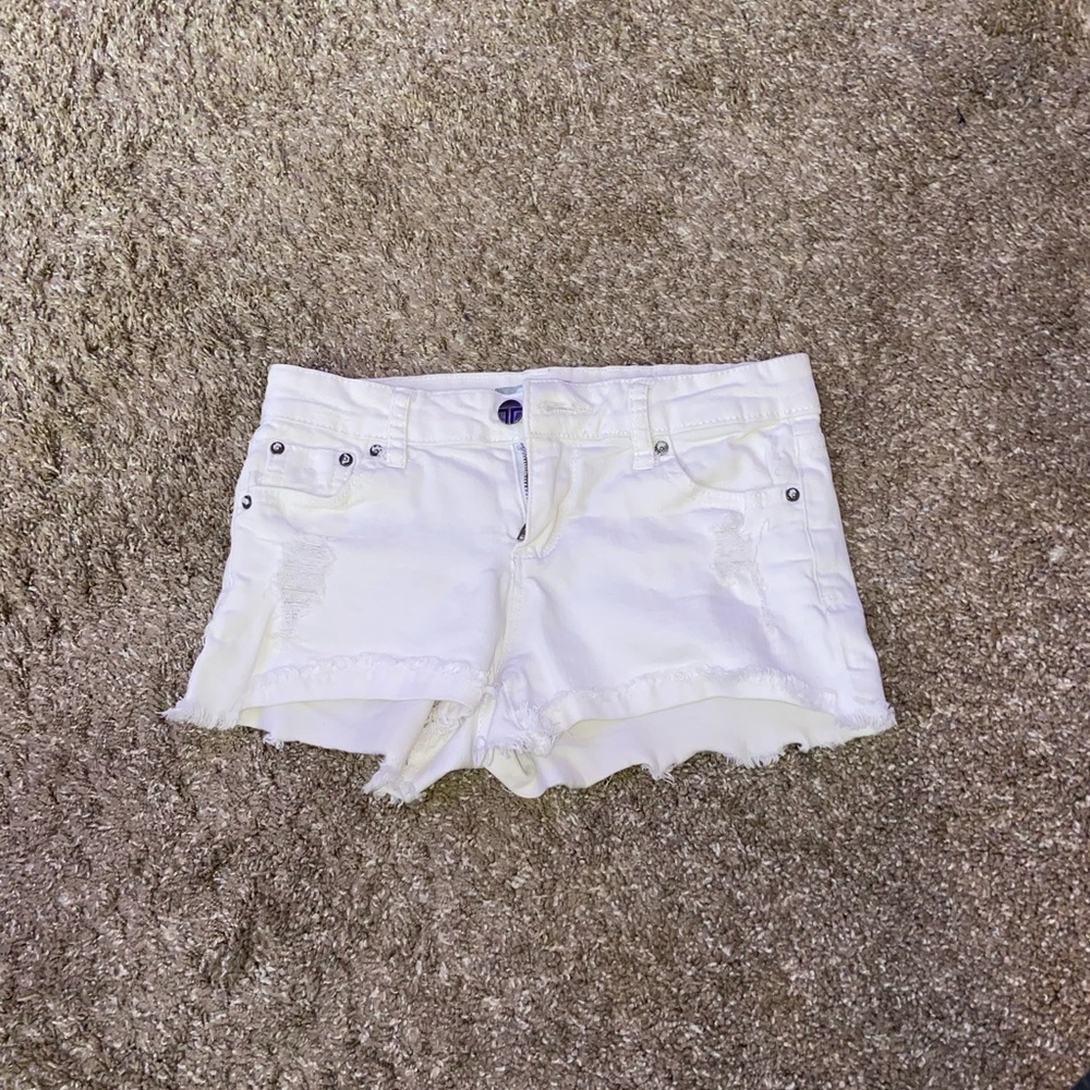 TRACTR girls jean shorts